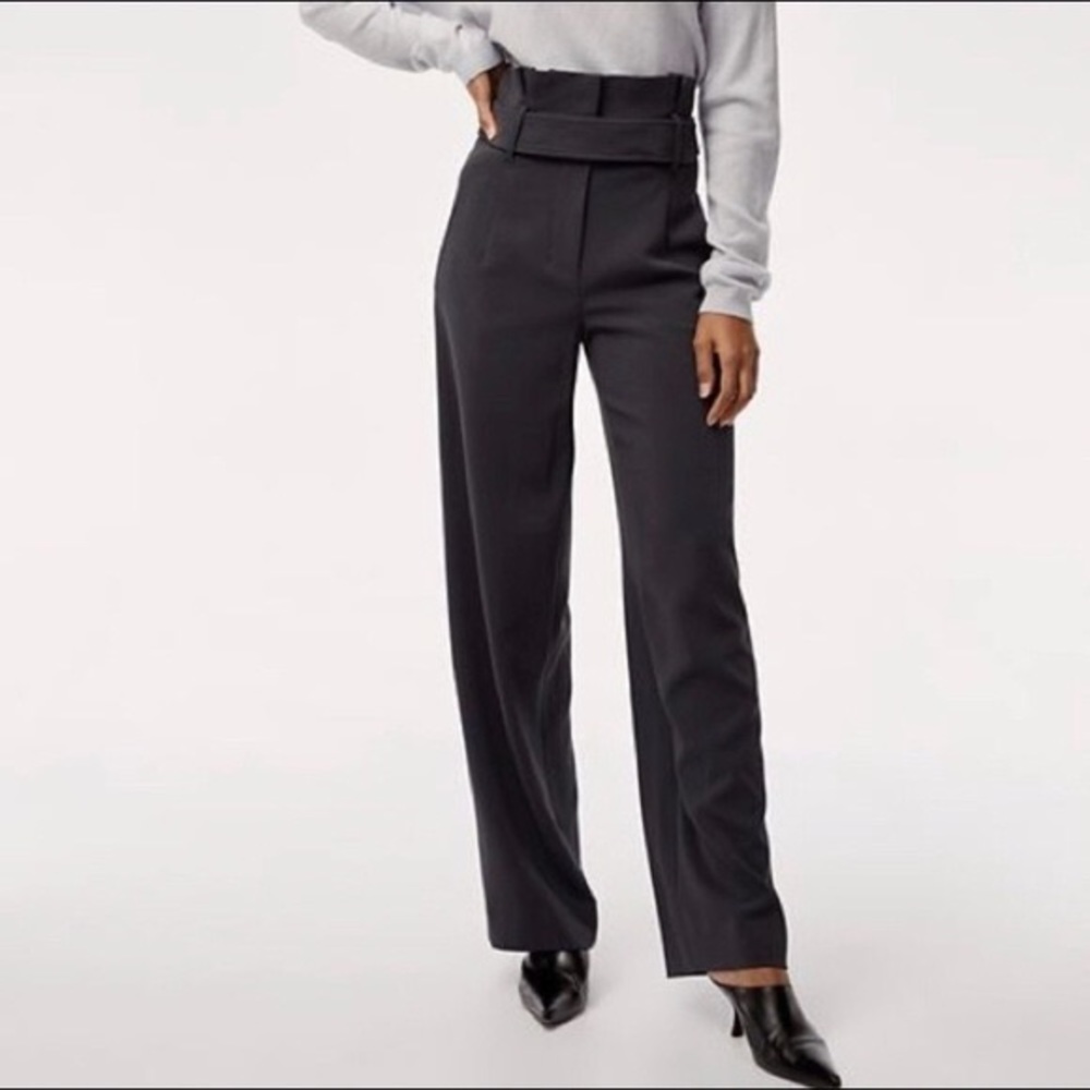Aritzia Babaton Jermaine Wide Leg Pants